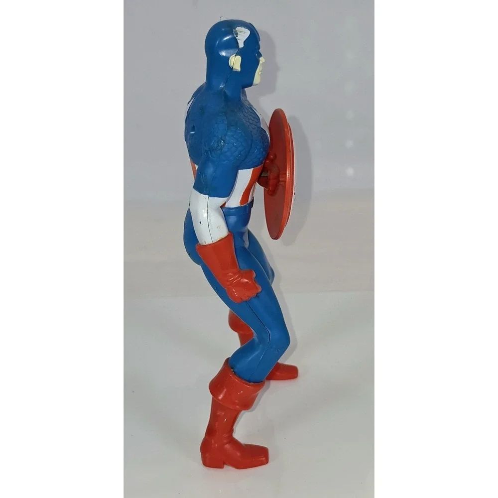 Vintage 1979 Remco Marvel Energized Captain America 9